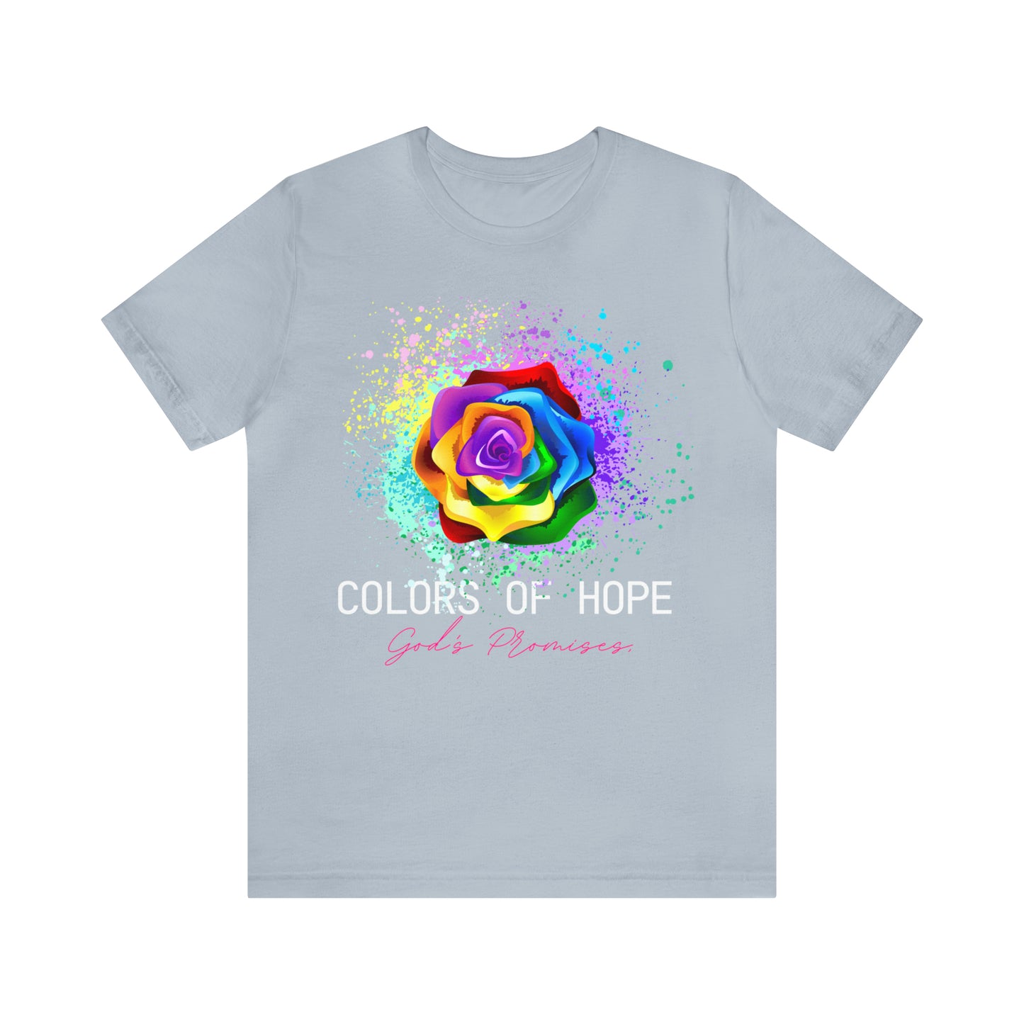 Colors Of Hope - Unisex Jersey Short Sleeve Tee