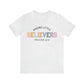 Raising Little Believers - Unisex Jersey Short Sleeve Tee