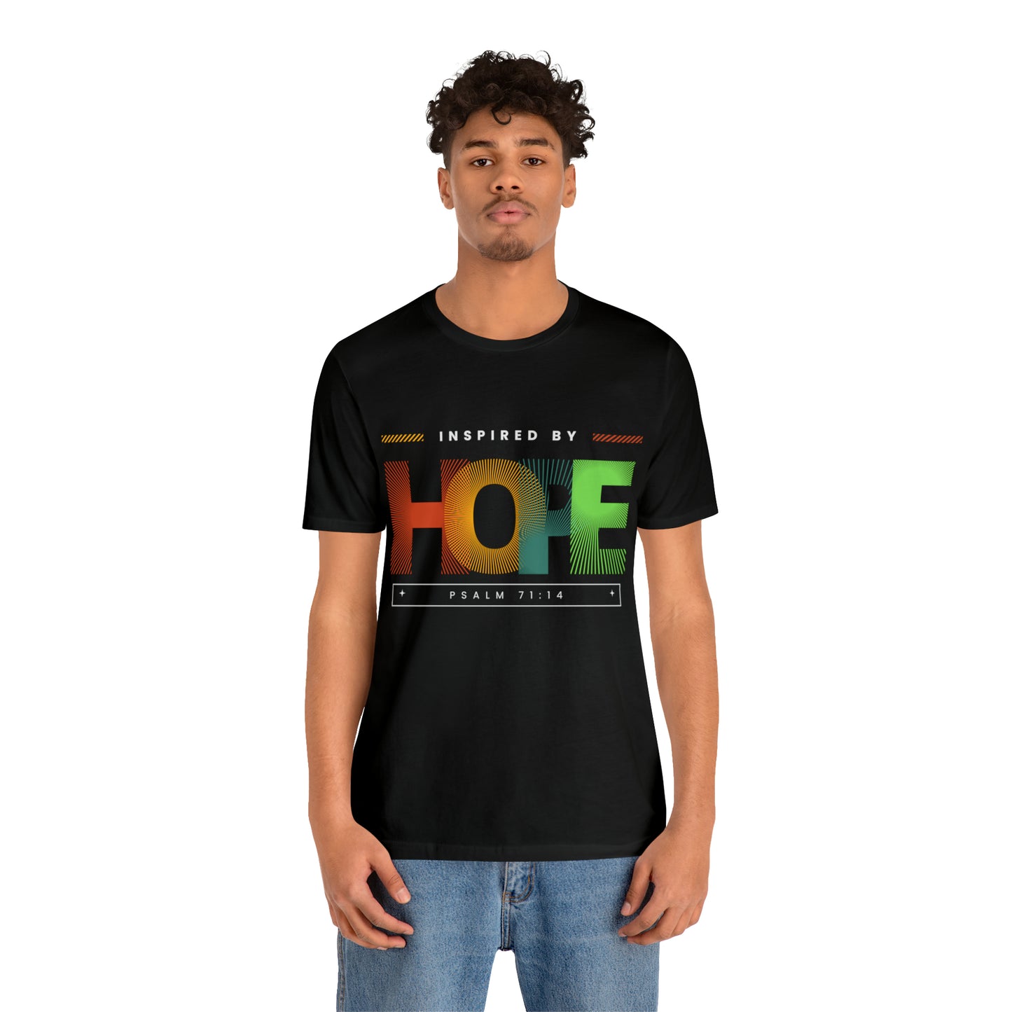 INSPIRED BY HOPE - Unisex Jersey Short Sleeve Tee