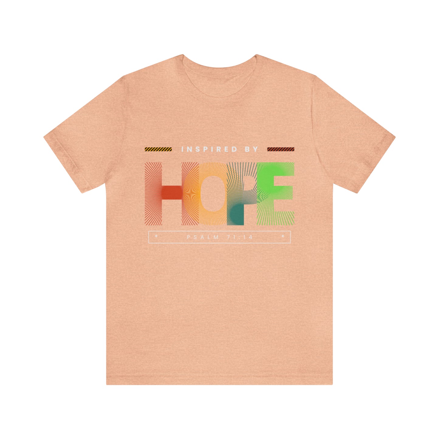 INSPIRED BY HOPE - Unisex Jersey Short Sleeve Tee