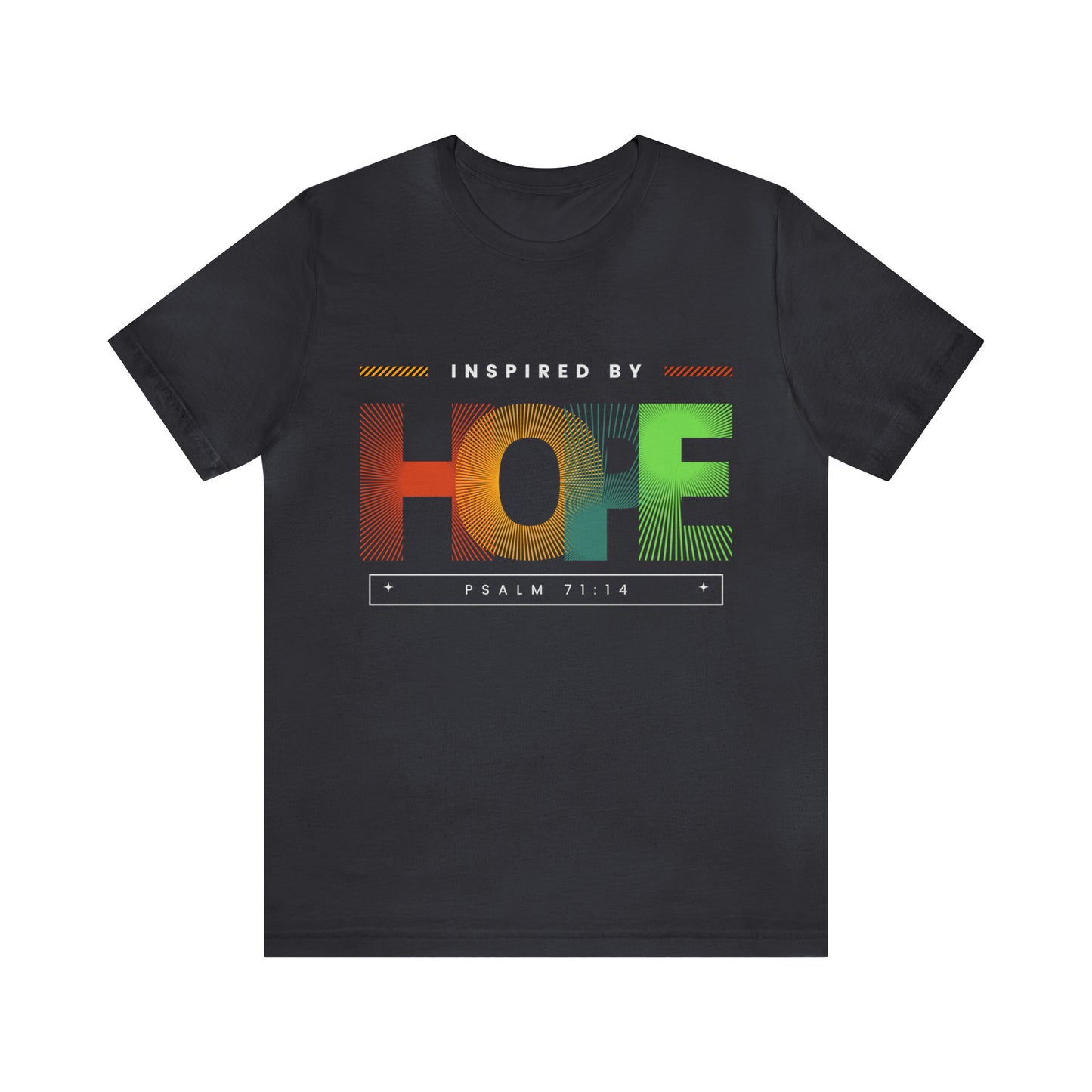 INSPIRED BY HOPE - Unisex Jersey Short Sleeve Tee