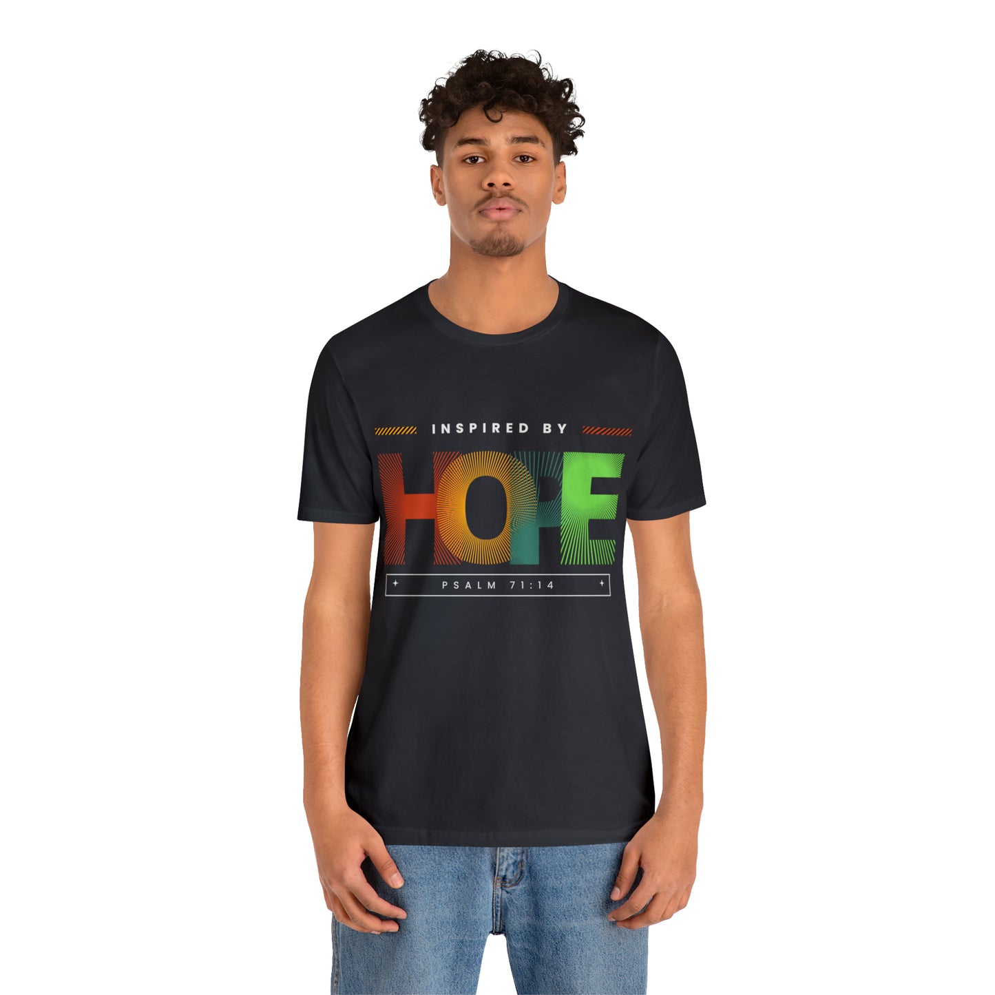 INSPIRED BY HOPE - Unisex Jersey Short Sleeve Tee