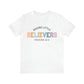 Raising Little Believers - Unisex Jersey Short Sleeve Tee