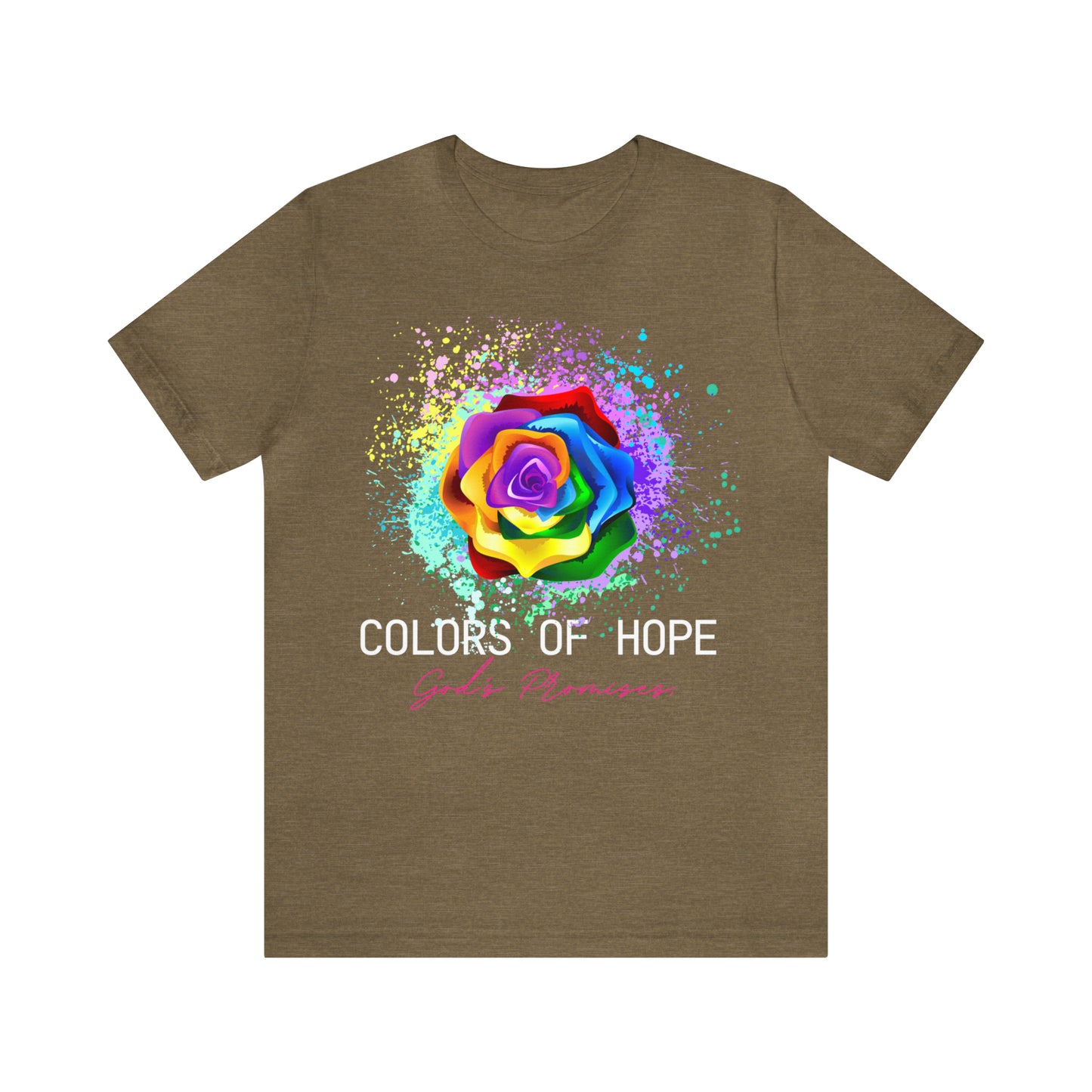 Colors Of Hope - Unisex Jersey Short Sleeve Tee