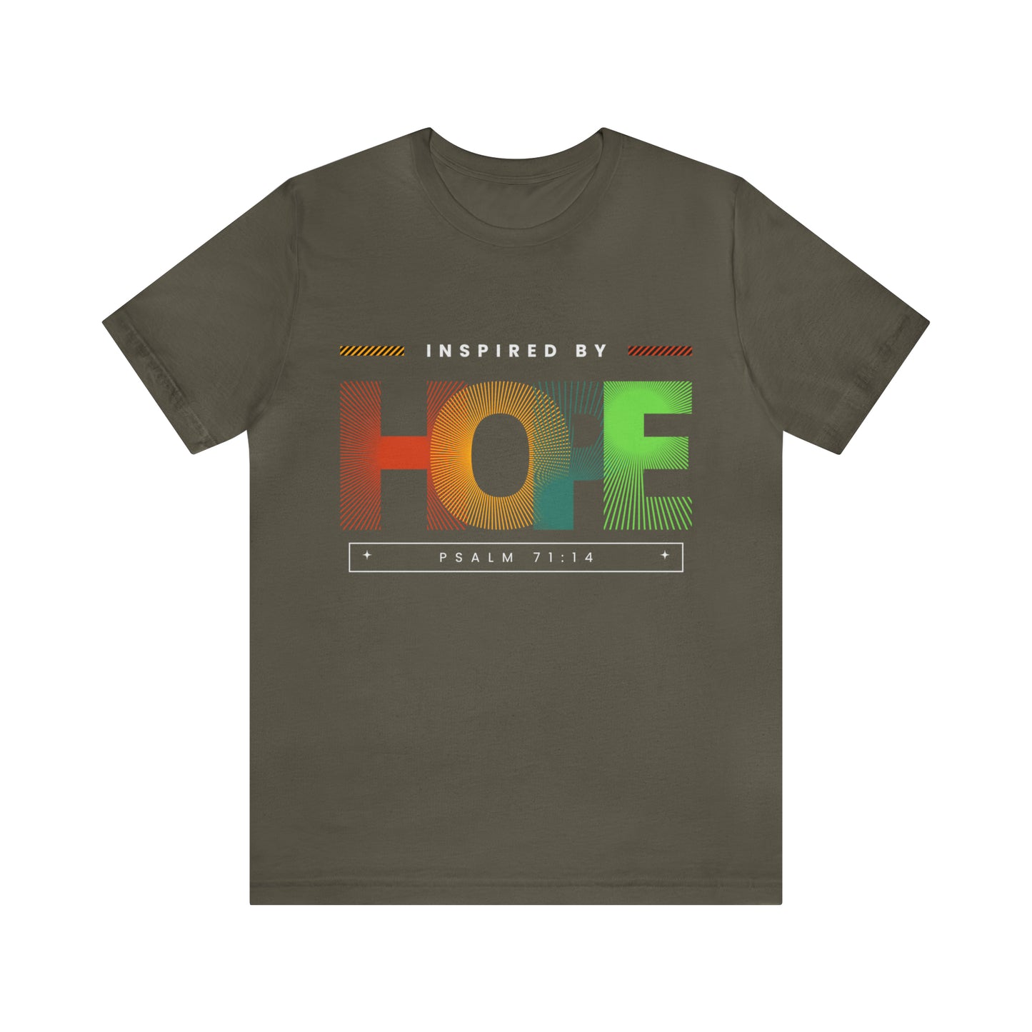 INSPIRED BY HOPE - Unisex Jersey Short Sleeve Tee