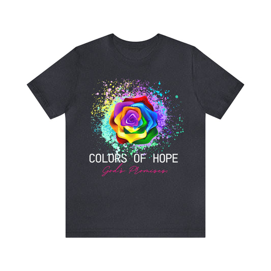Colors Of Hope - Unisex Jersey Short Sleeve Tee