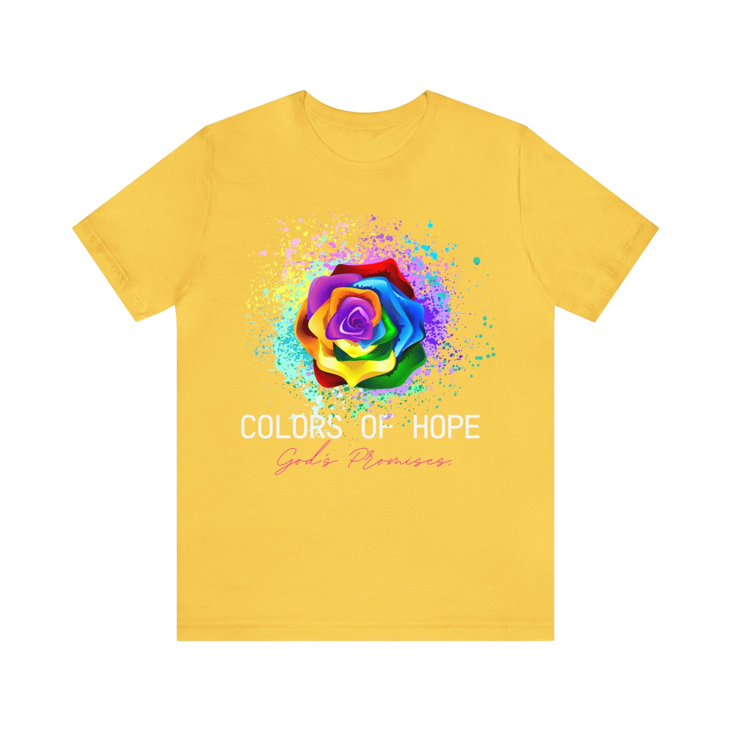 Colors Of Hope - Unisex Jersey Short Sleeve Tee