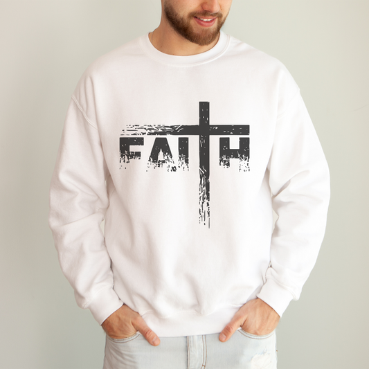 Faith - Unisex heavy blend crewneck sweatshirt