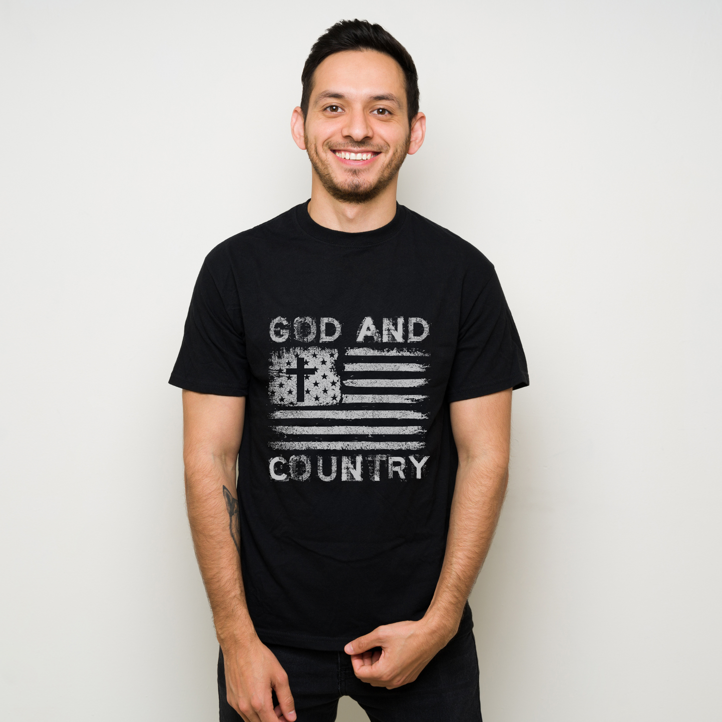 God & Country - Unisex Jersey Short Sleeve Tee