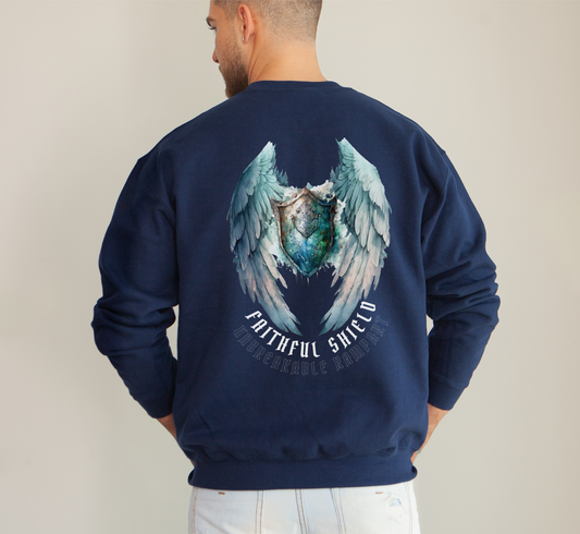 My Refuge - Unisex Heavy Blend Crewneck for Ultimate Comfort