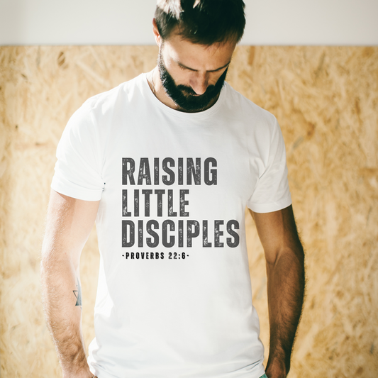 Raising Little Disciples - Unisex Jersey Short Sleeve Tee