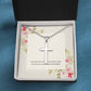 Timeless Devotion Cross Necklace - A Testament of Unyielding Love