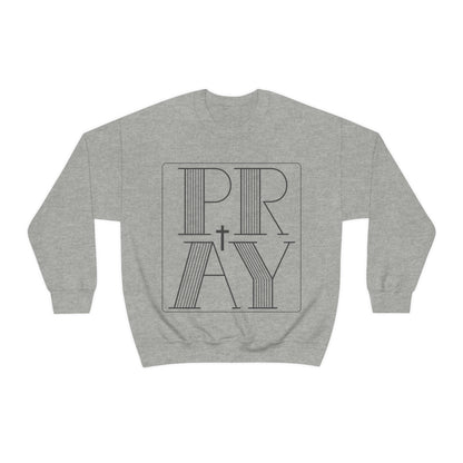 Pray - Unisex Heavy Blend Crewneck Sweatshirt