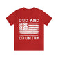 God & Country - Unisex Jersey Short Sleeve Tee