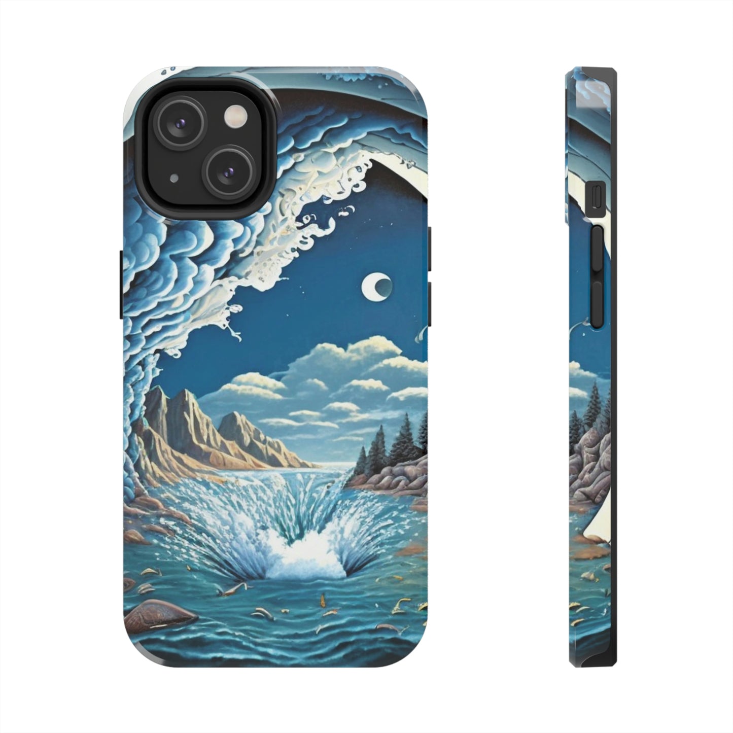 The Genesis Series Phone Case - Sky and Water