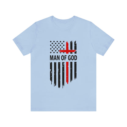 Man Of God - Jersey Short Sleeve Tee