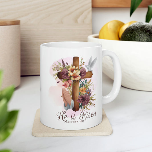 He is Risen - Ceramic Mug 11oz