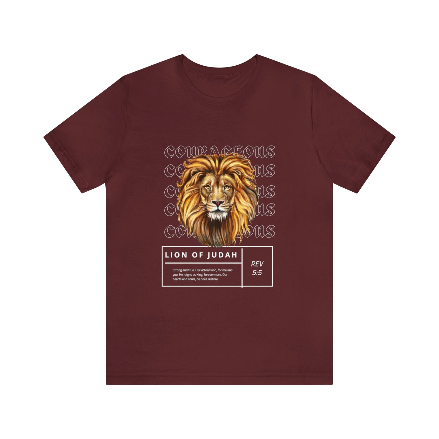 Lion Of Judah - Jersey Short Sleeve Tee