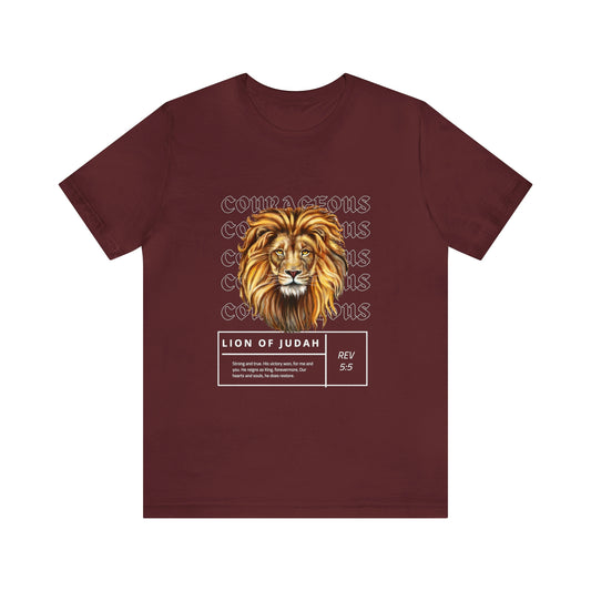 Lion Of Judah - Jersey Short Sleeve Tee