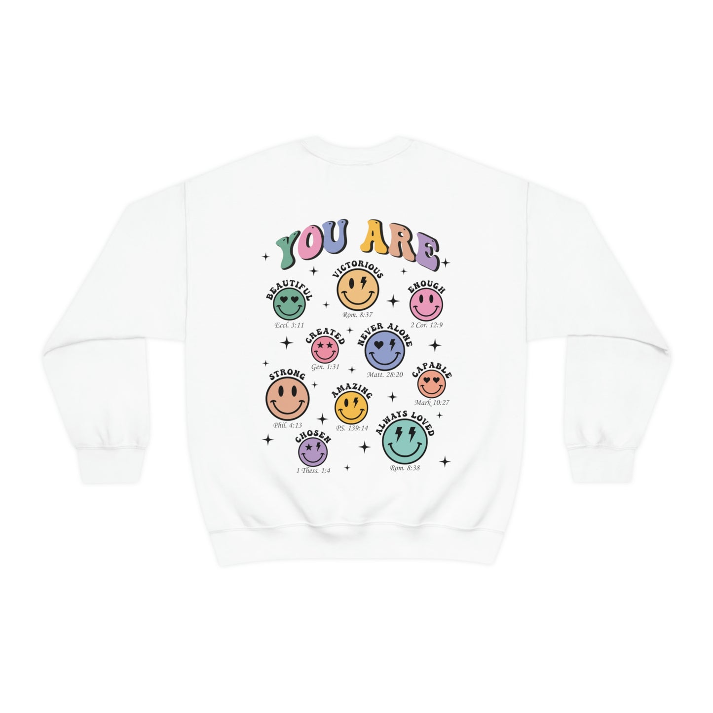 "You Are" Unisex Sweatshirt - Christian Heavy Blend Crewneck Collection