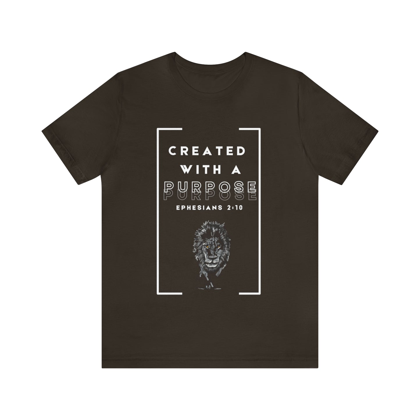 Created With Purpose - Unisex Jersey Short Sleeve Tee