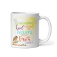 Genesis 1:1 - White glossy mug